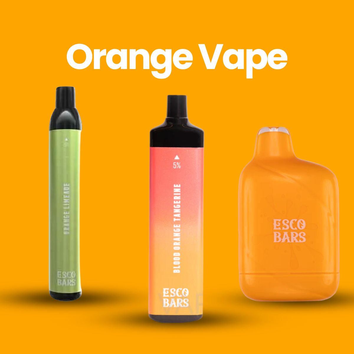 Orange Vape | Orange Disposable Vape | Vape Bar USA