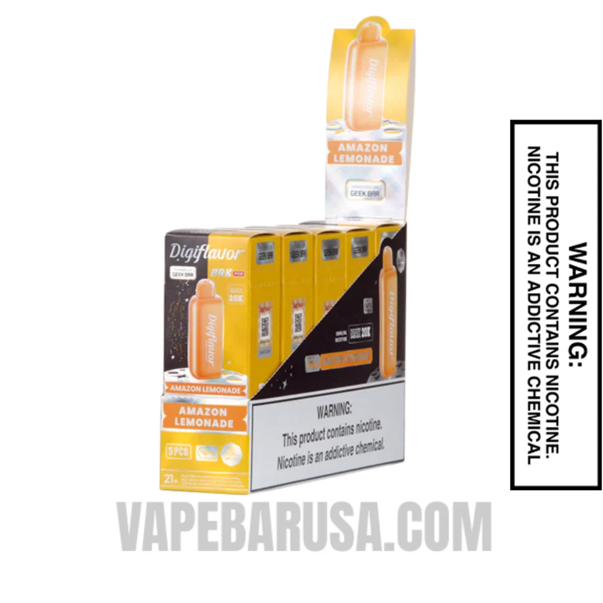 Amazon Lemonade Digiflavor BRK 20K Disposable POD With Bundle Pack Amazon Lemonade Digiflavor BRK 20K Disposable POD With Bundle Pack