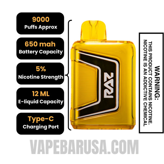 Banana Coconut RAZ TN9000 Disposable Vape Banana Coconut RAZ TN9000 Disposable Vape