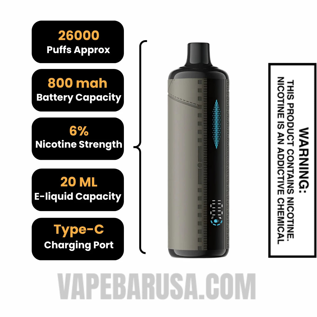 Berry Ice Lost Mary x Urban Tale E Hookah Disposable Vape Specifications Berry Ice Lost Mary x Urban Tale E Hookah Disposable Vape Specifications
