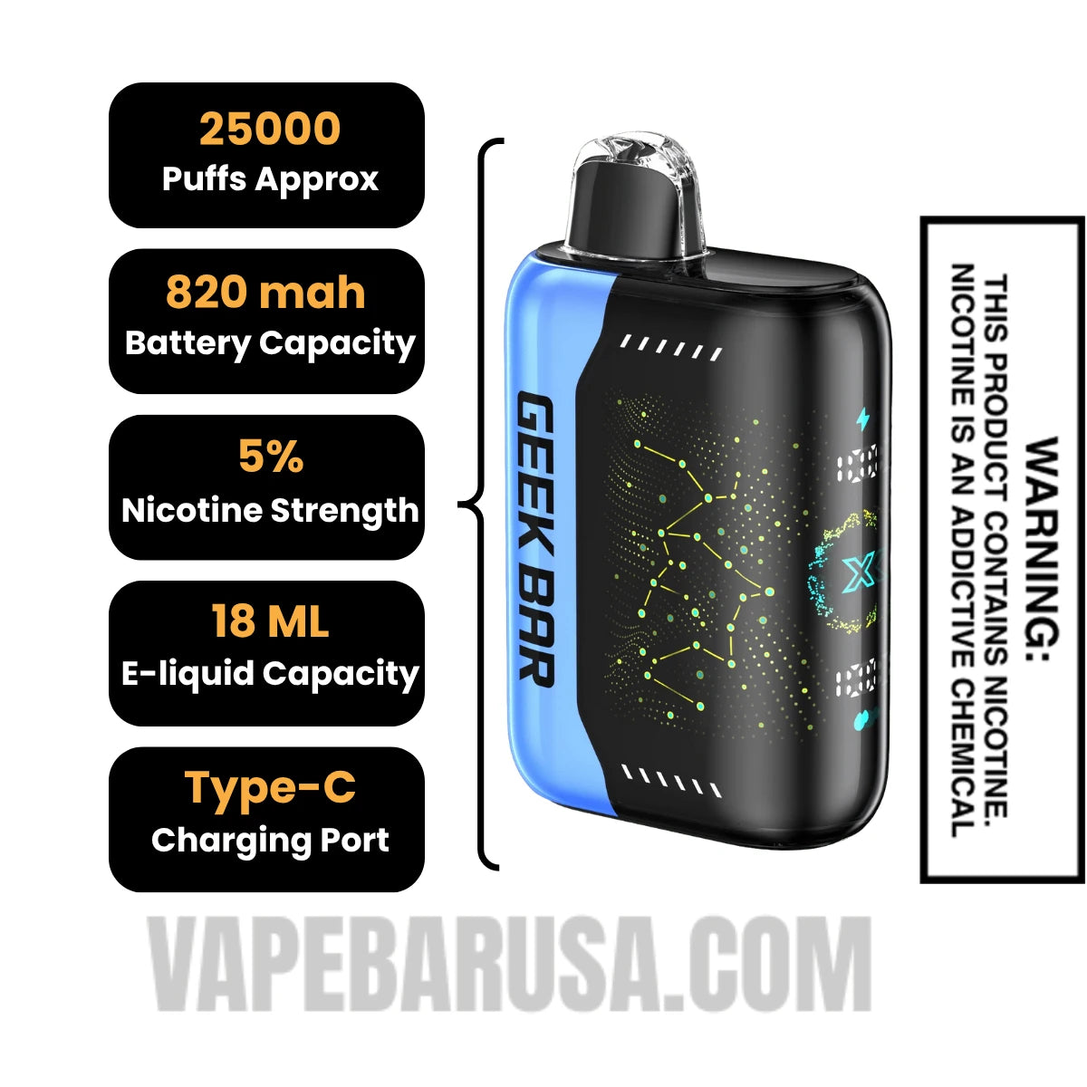 Blackberry Blueberry Geek Bar Pulse X Disposable Vape Specifications Blackberry Blueberry Geek Bar Pulse X Disposable Vape Specifications