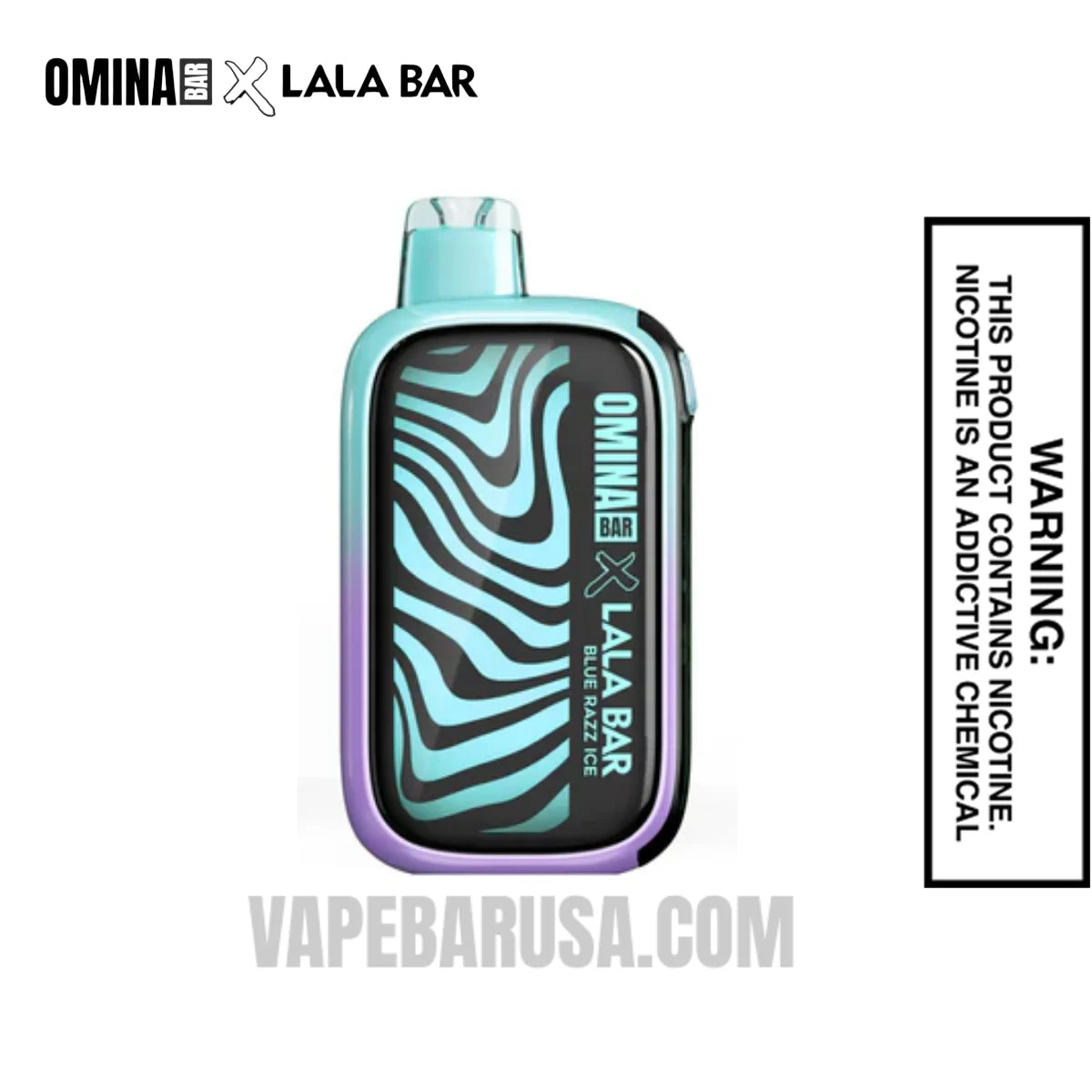 Blue Razz Ice OMINA BAR X LALA BAR 40K Disposable Vape Blue Razz Ice OMINA BAR X LALA BAR 40K Disposable Vape
