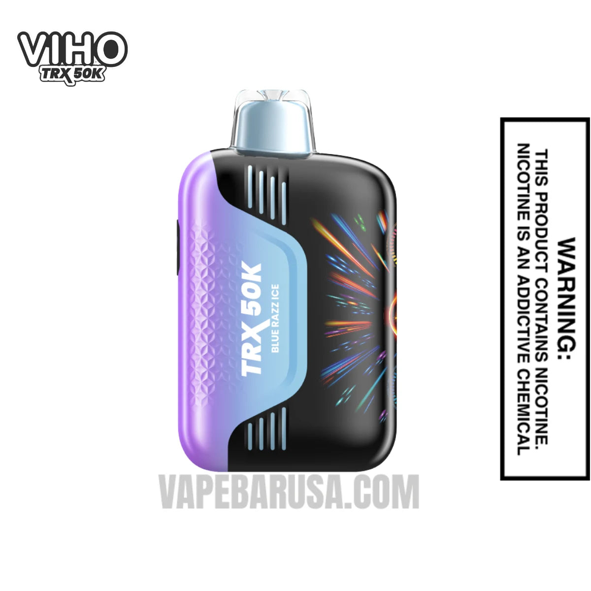 Blue Razz Ice VIHO TRX 50K Disposable Vape Blue Razz Ice VIHO TRX 50K Disposable Vape