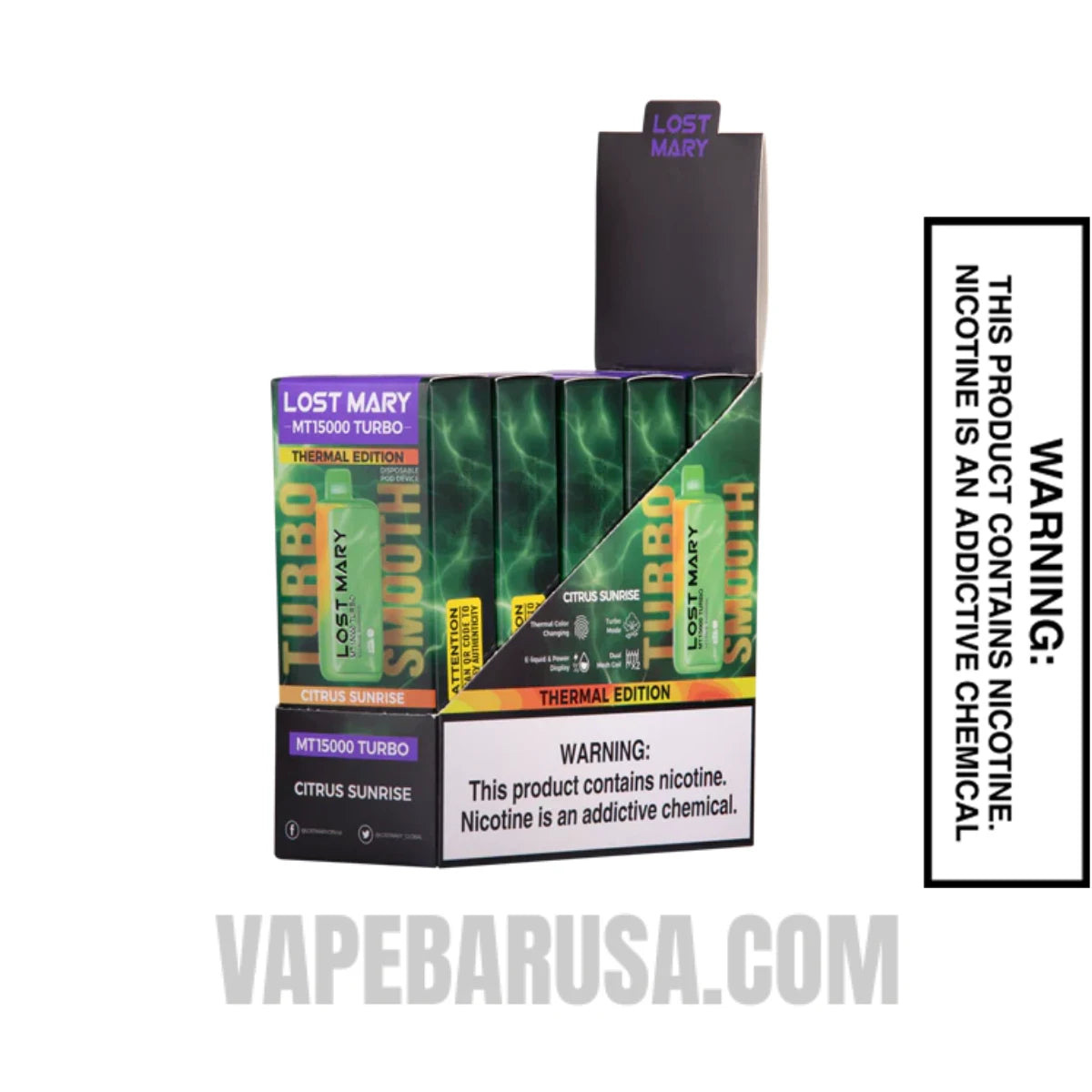 Citrus Sunrise Lost Mary MT15000 Disposable Vape With Bundle Pack Citrus Sunrise Lost Mary MT15000 Disposable Vape With Bundle Pack