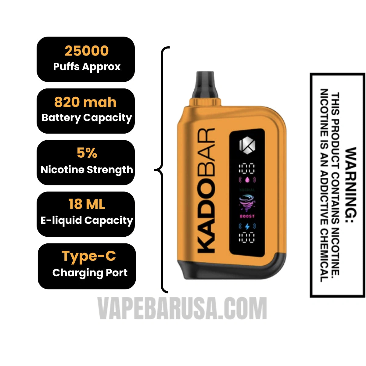 Cola Slushie Kado Bar Rizz 25000 Disposable Vape Specifications Cola Slushie Kado Bar Rizz 25000 Disposable Vape Specifications