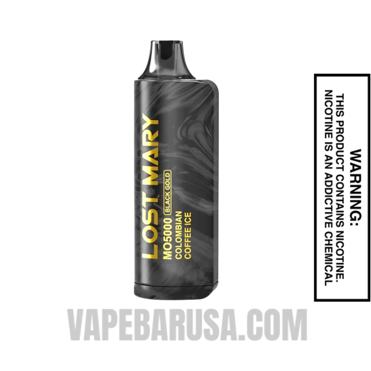 Colombian Coffee Ice Lost Mary MO5000 Black Gold Edition Vape Colombian Coffee Ice Lost Mary MO5000 Black Gold Edition Vape