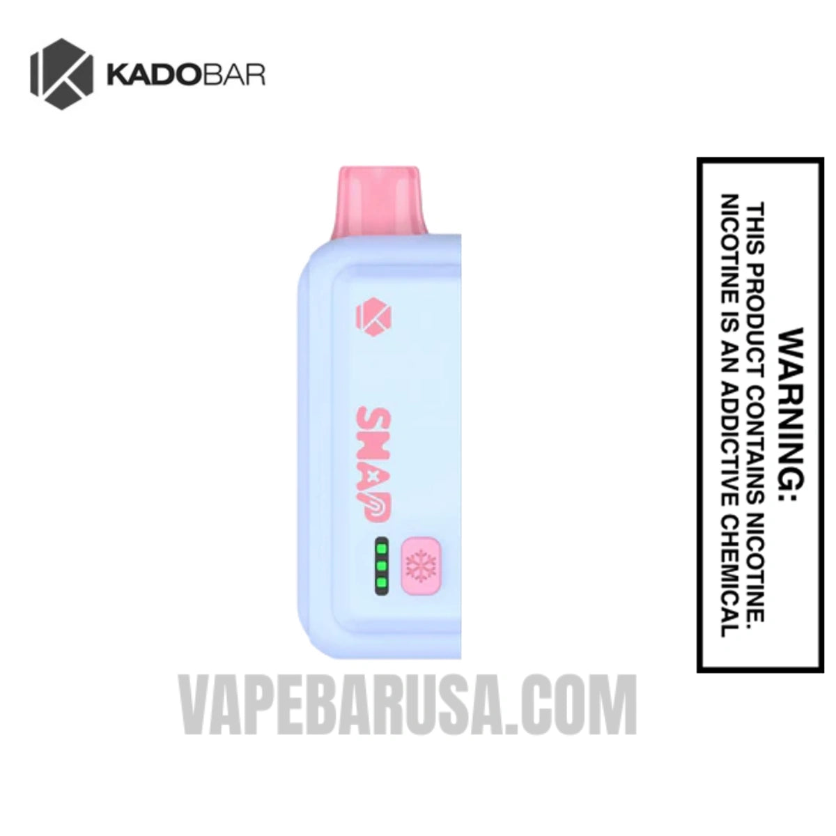 Bangin Blue Kado Bar Snap 25K Disposable Pod Bangin Blue Kado Bar Snap 25K Disposable Pod
