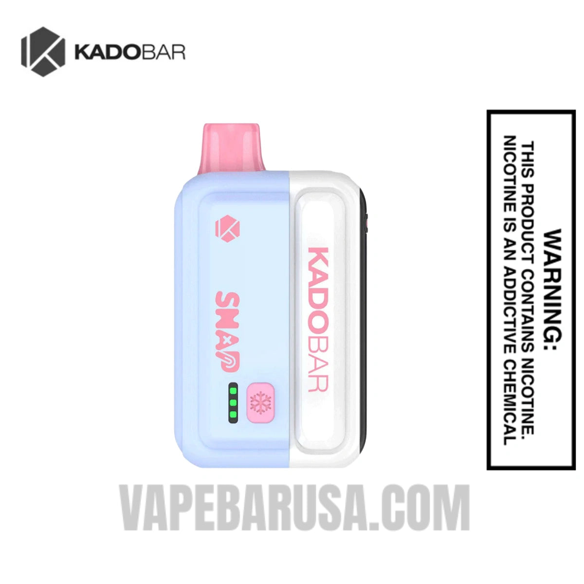 Bangin Blue Kado Bar Snap 25K Disposable Vape Kit Bangin Blue Kado Bar Snap 25K Disposable Vape Kit