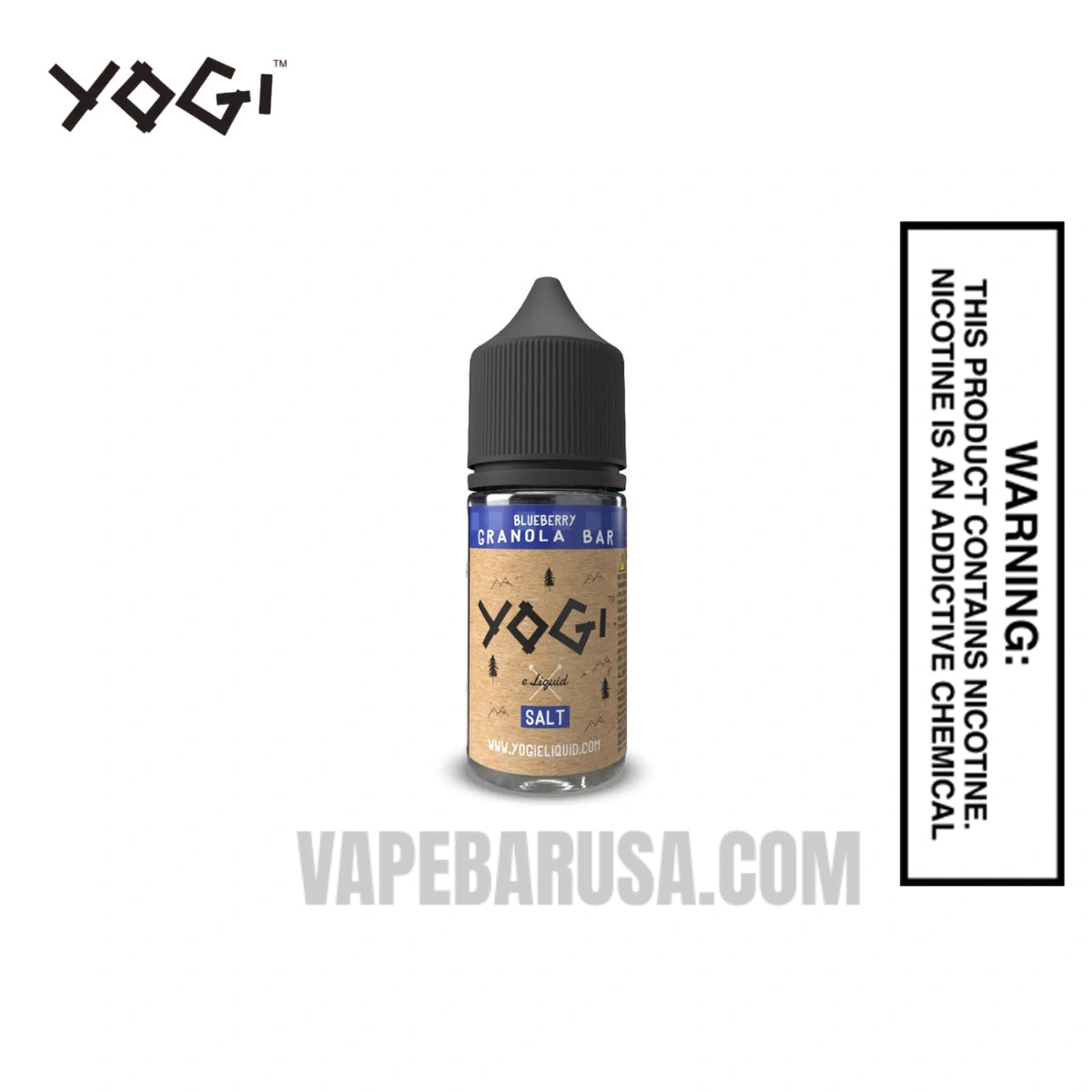 Blueberry Granola Bar Yogi Salt Nic Vape Juice 30 ML Blueberry Granola Bar Yogi Salt Nic Vape Juice 30 ML