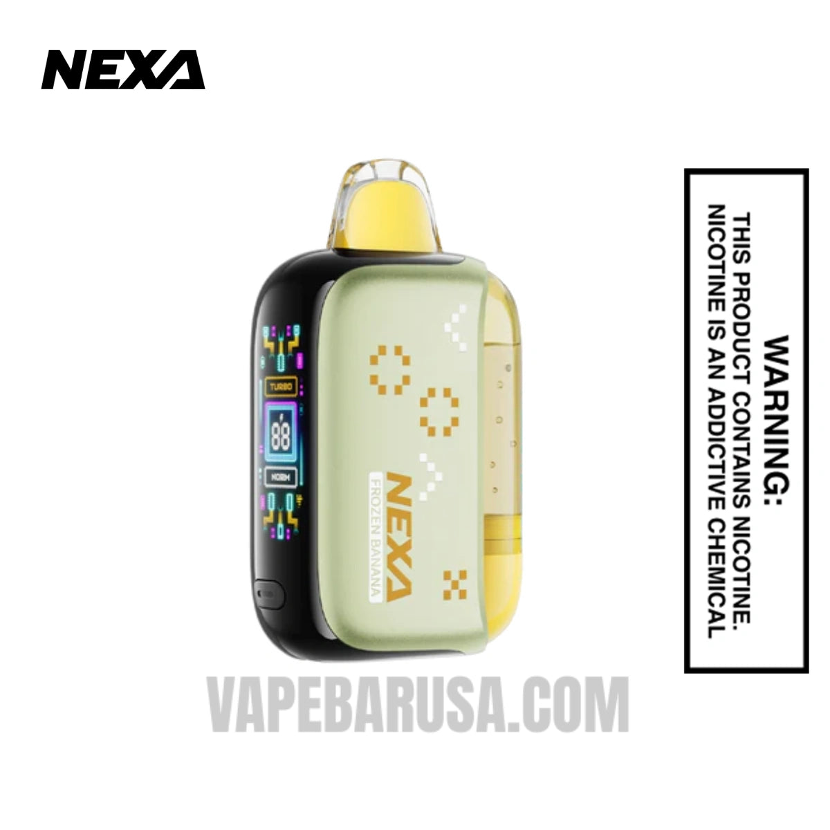 Frozen Banana Nexa Pix 35K Disposable Vape Frozen Banana Nexa Pix 35K Disposable Vape