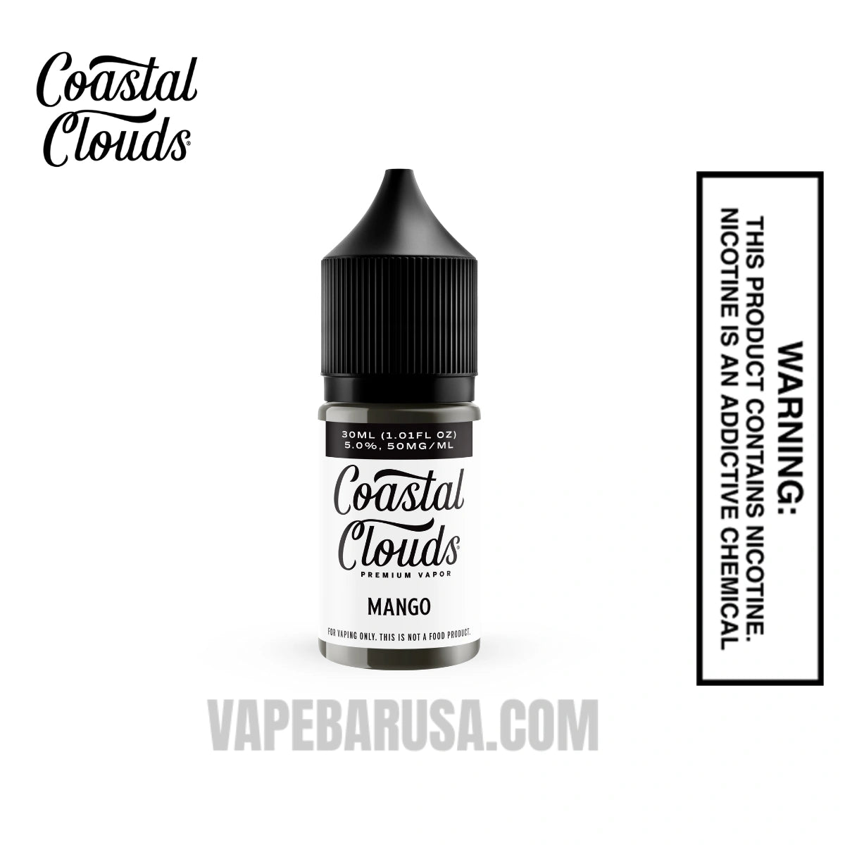 Mango Salt Coastal Clouds Salt Nic 30 ML Mango Salt Coastal Clouds Salt Nic 30 ML