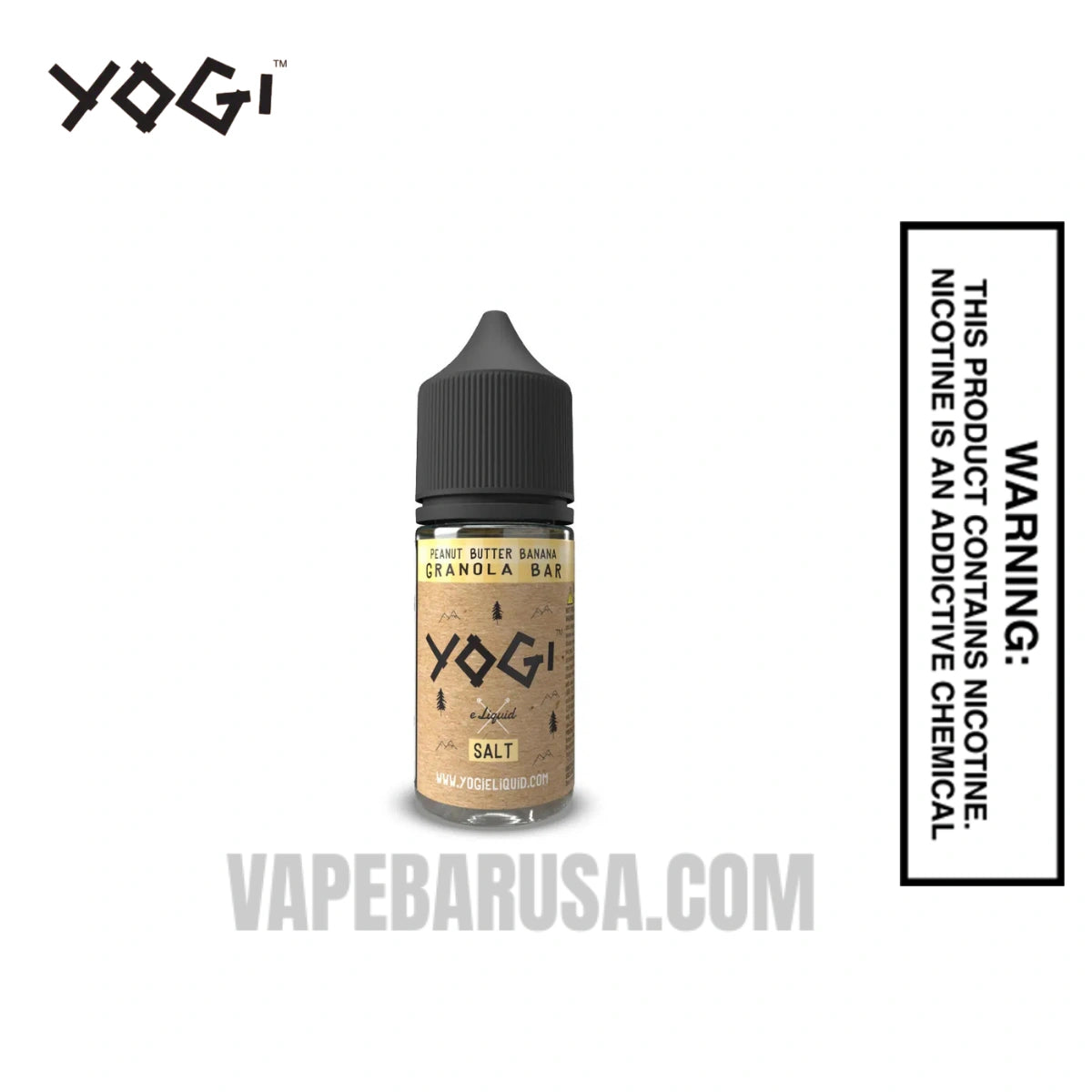 Peanut Butter Banana Granola Bar Yogi Salt Nic Vape Juice 30 ML Peanut Butter Banana Granola Bar Yogi Salt Nic Vape Juice 30 ML