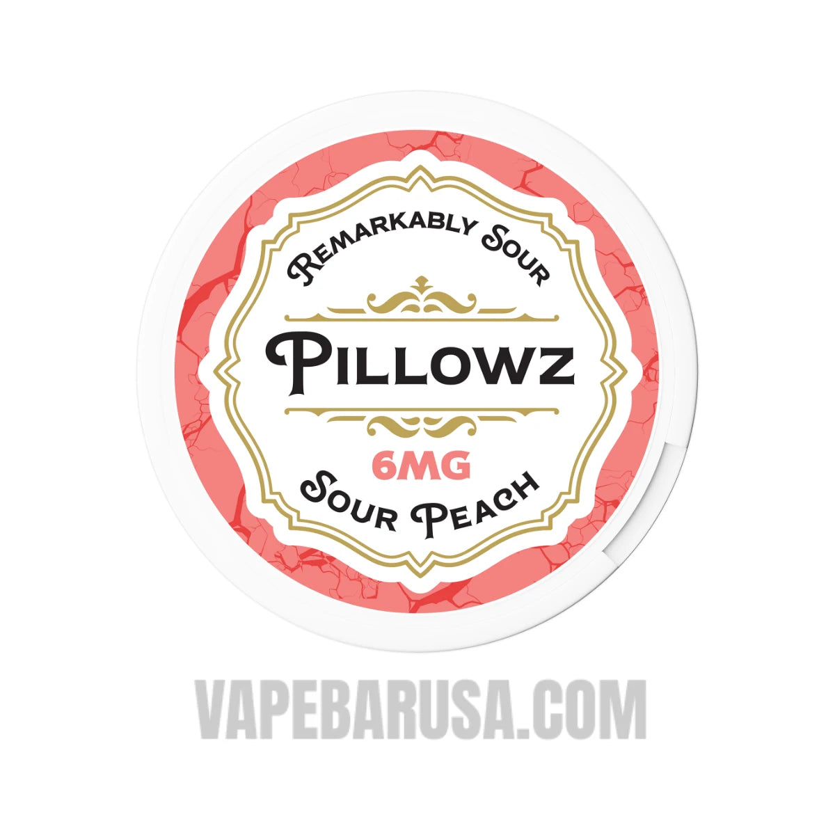 Sour Peach Pillowz Nicotine Pouches 6 mg (Pack of 5) Sour Peach Pillowz Nicotine Pouches 6 mg (Pack of 5)