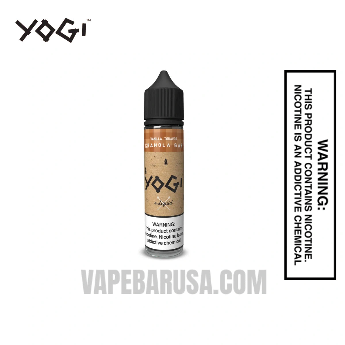 Vanilla Tobacco Granola Bar Yogi Vape Juice 60 ML Vanilla Tobacco Granola Bar Yogi Vape Juice 60 ML