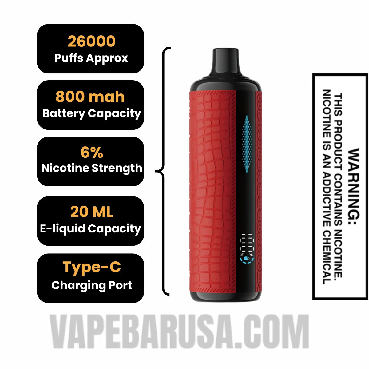 Double Apple Lost Mary x Urban Tale E Hookah Disposable Vape Specifications Double Apple Lost Mary x Urban Tale E Hookah Disposable Vape Specifications