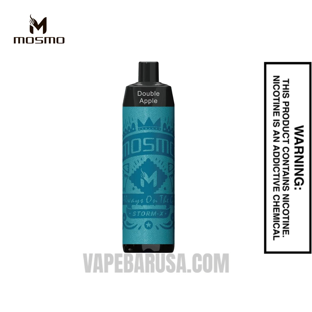 Double Apple MOSMO STORM X Mini 1500 Puffs Disposable Vape Double Apple MOSMO STORM X Mini 1500 Puffs Disposable Vape