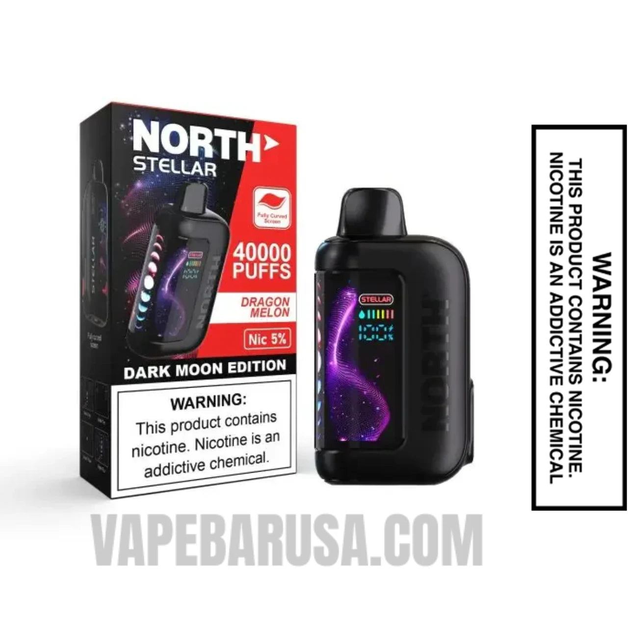 Dragon Melon North Stellar Dark Moon 40K Disposable Vape with Package Box
Dragon Melon North Stellar Dark Moon 40K Disposable Vape with Package Box