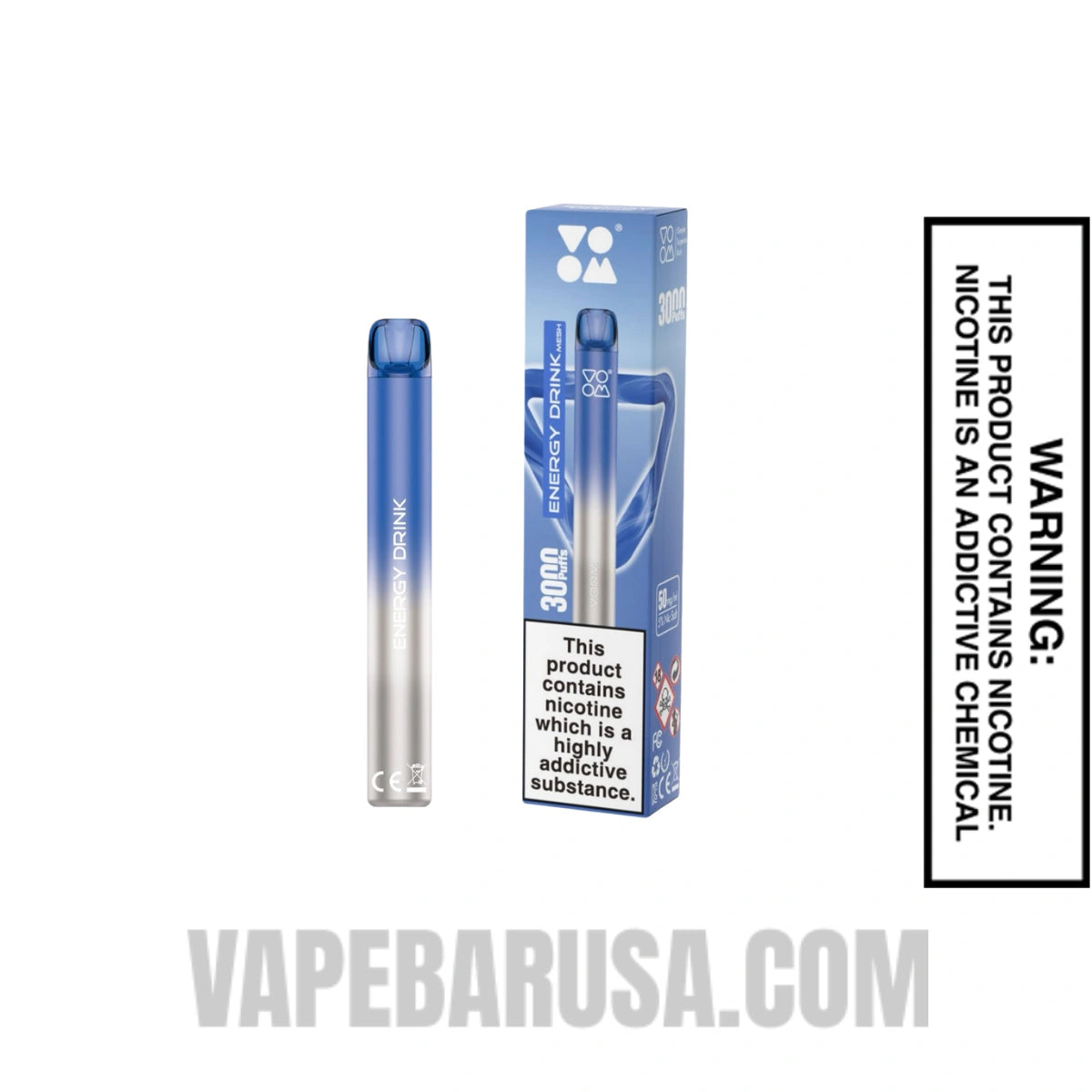 Energy Drink Voom Mesh 3000 Puffs Disposable Vape With Package Box Energy Drink Voom Mesh 3000 Puffs Disposable Vape With Package Box
