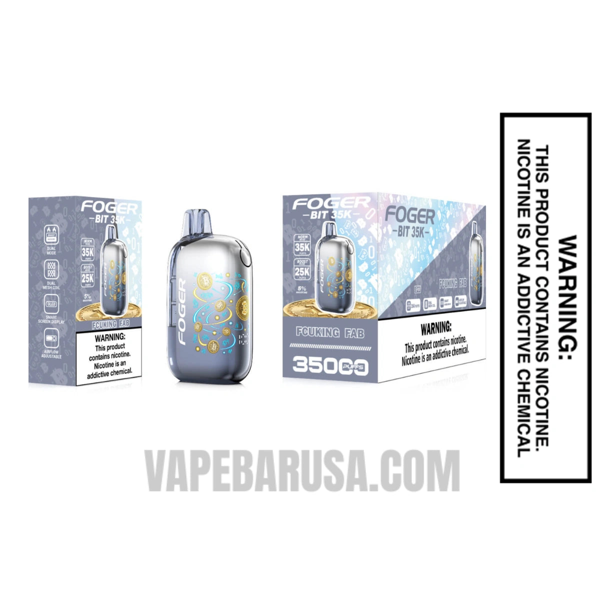 Fcuking FAB Foger Bit 35K Disposable Vape With Bundle Pack Fcuking FAB Foger Bit 35K Disposable Vape With Bundle Pack