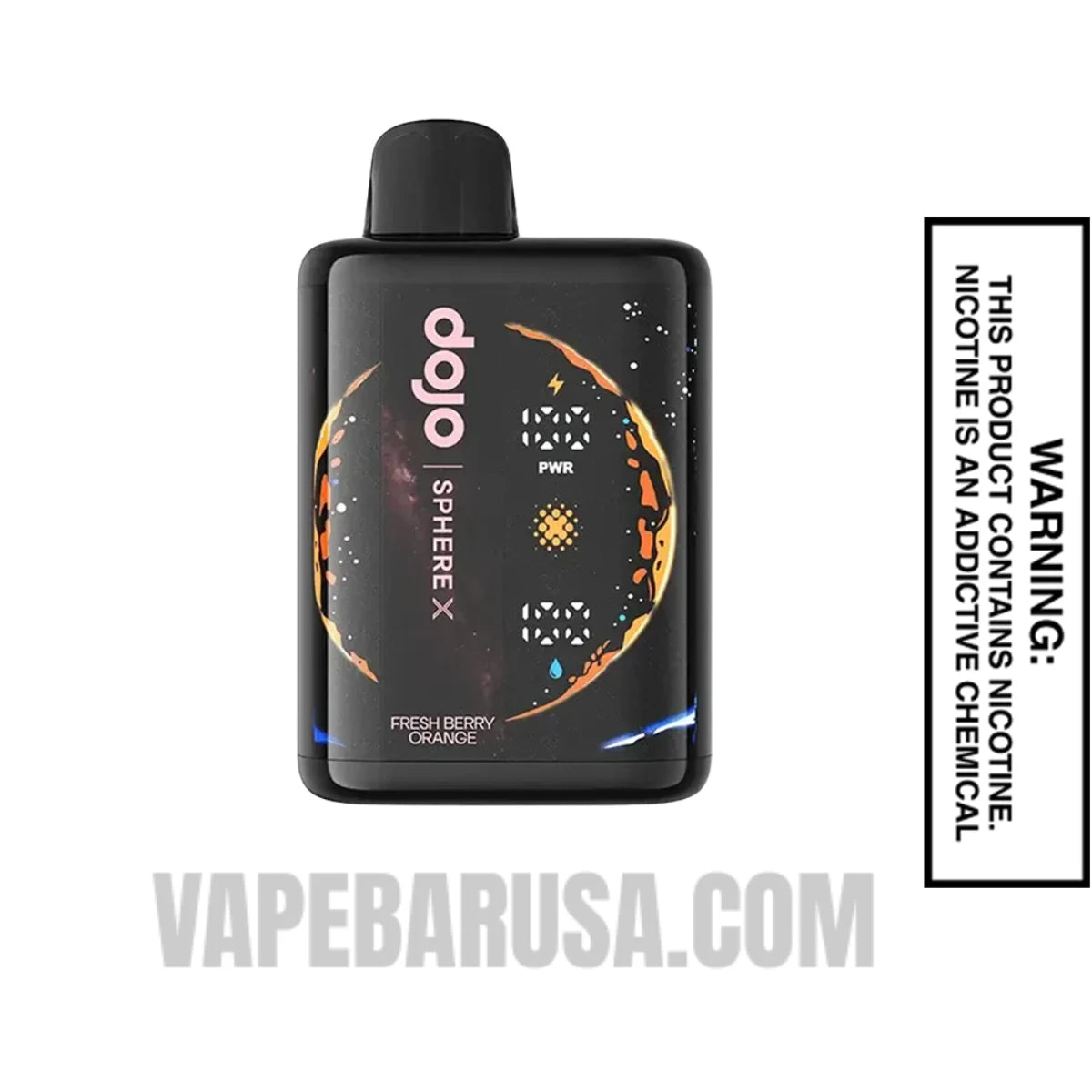 Fresh Berry Orange Dojo Sphere X 40K Disposable Vape Fresh Berry Orange Dojo Sphere X 40K Disposable Vape