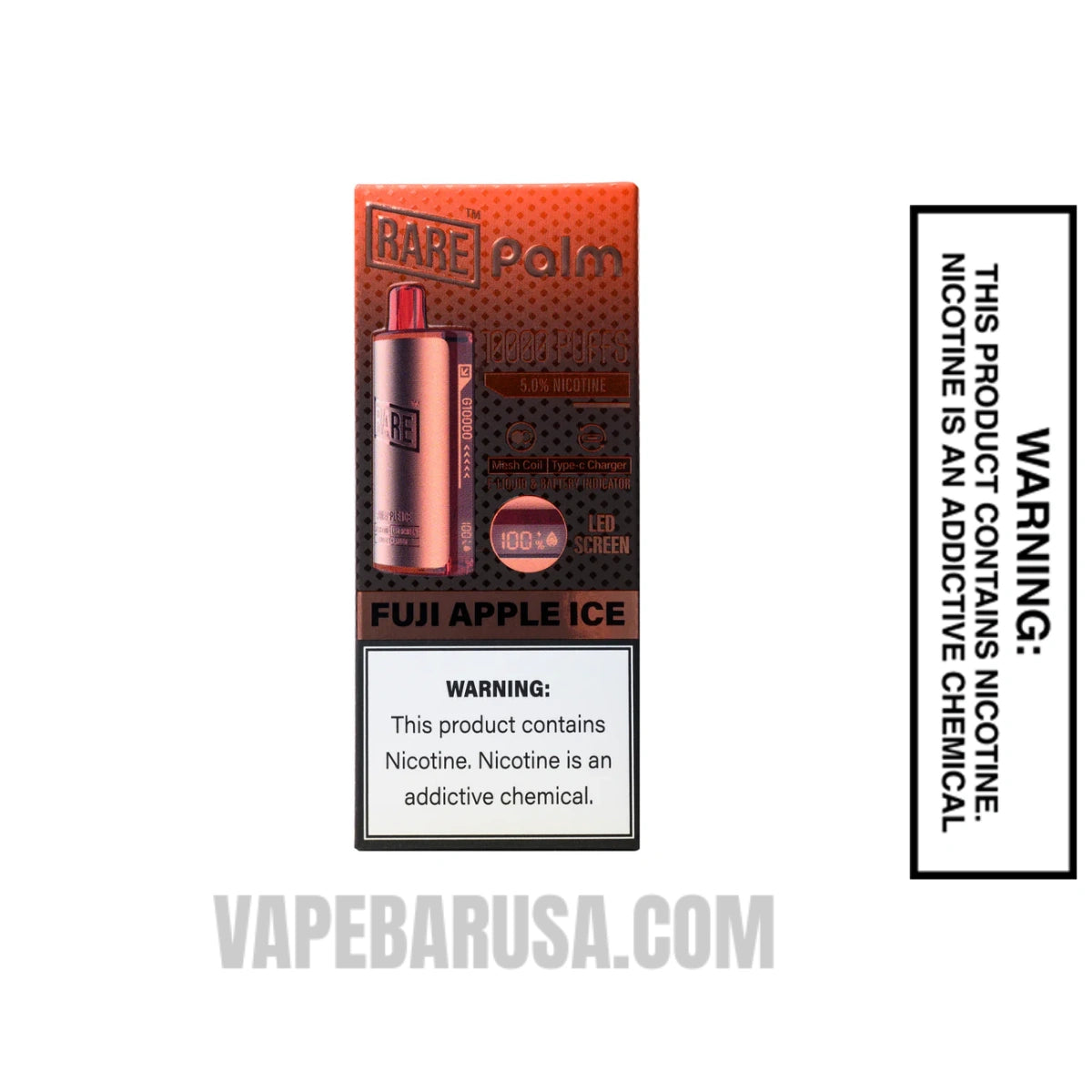 Fuji Apple Ice Rare Palm 10000 Disposable Vape With Package Box Fuji Apple Ice Rare Palm 10000 Disposable Vape With Package Box