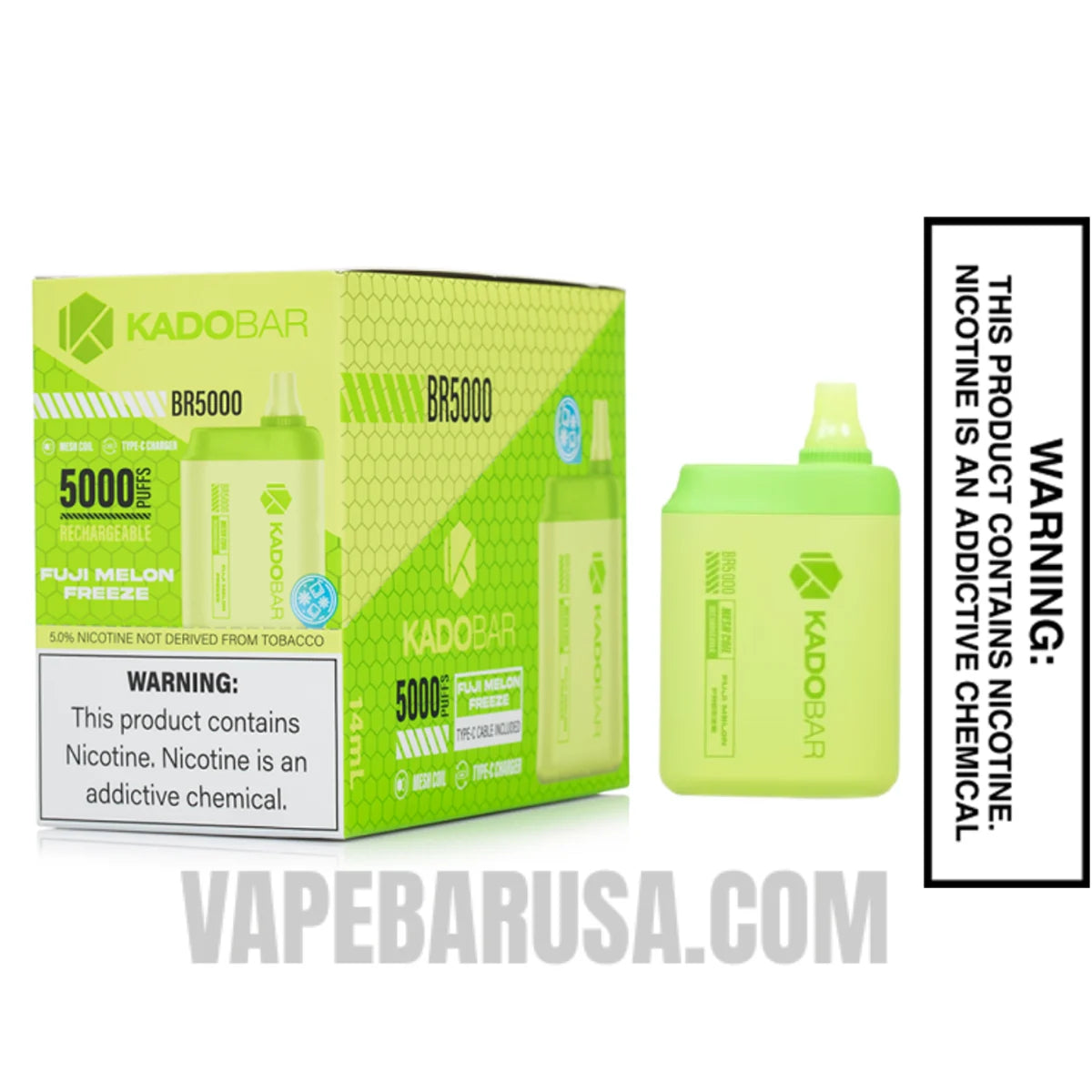 Fuji Melon Freeze Kado Bar BR5000 Disposable Vape With Bundle Pack Fuji Melon Freeze Kado Bar BR5000 Disposable Vape With Bundle Pack