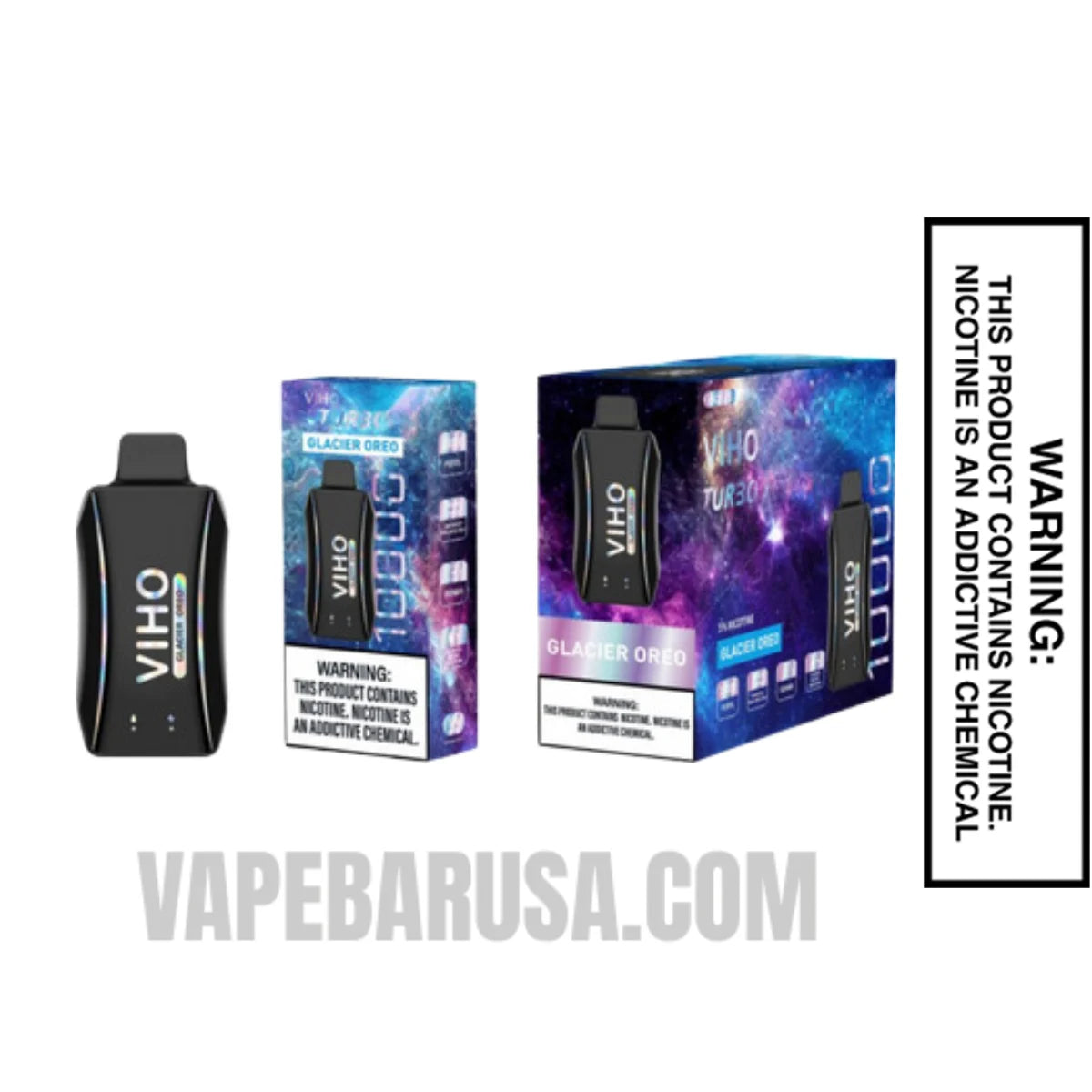 Glacier Oreo VIHO Turbo Vape 10000 Puffs With Bundle Pack Glacier Oreo VIHO Turbo Vape 10000 Puffs With Bundle Pack