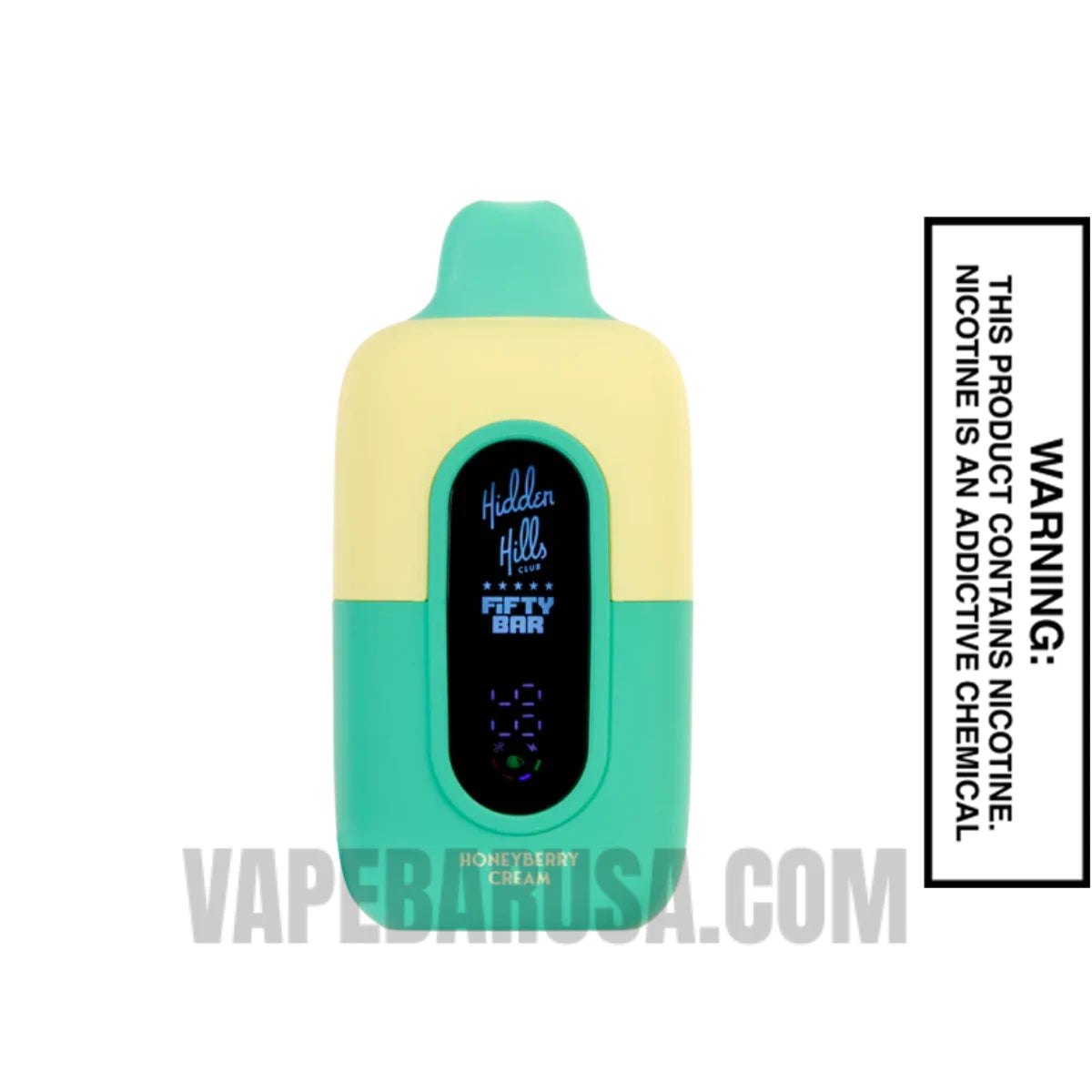 Honeyberry Cream Hidden Hills X Fifty Bar 20K Vape Honeyberry Cream Hidden Hills X Fifty Bar 20K Vape