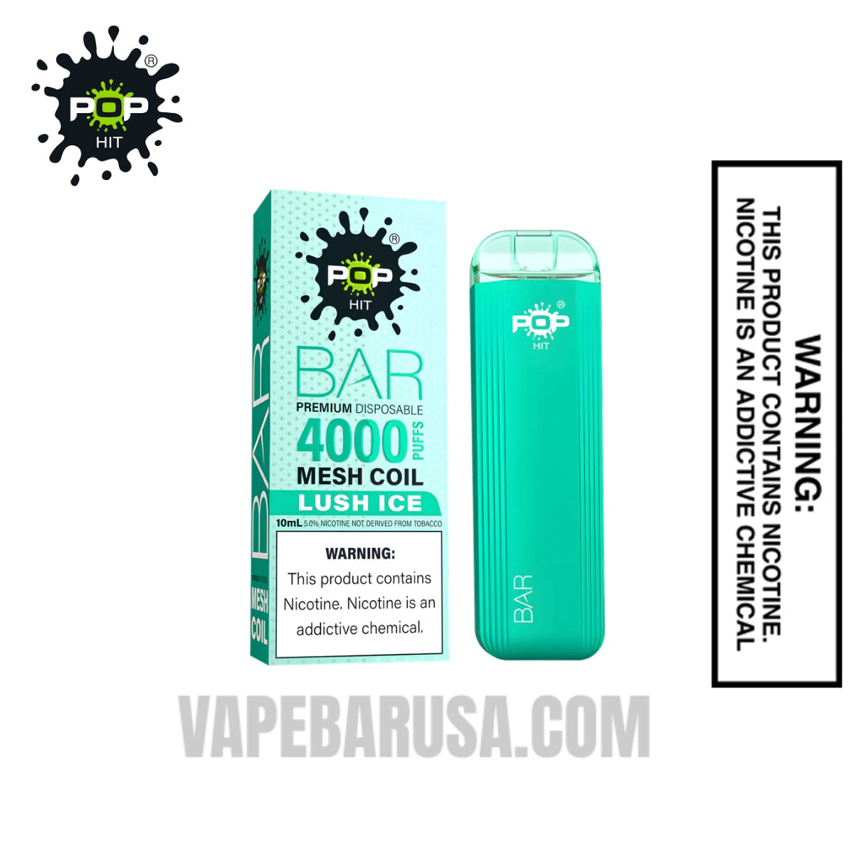 Lush Ice Pop HIT Bar 4000 Puffs Disposable Vape Lush Ice Pop HIT Bar 4000 Puffs Disposable Vape