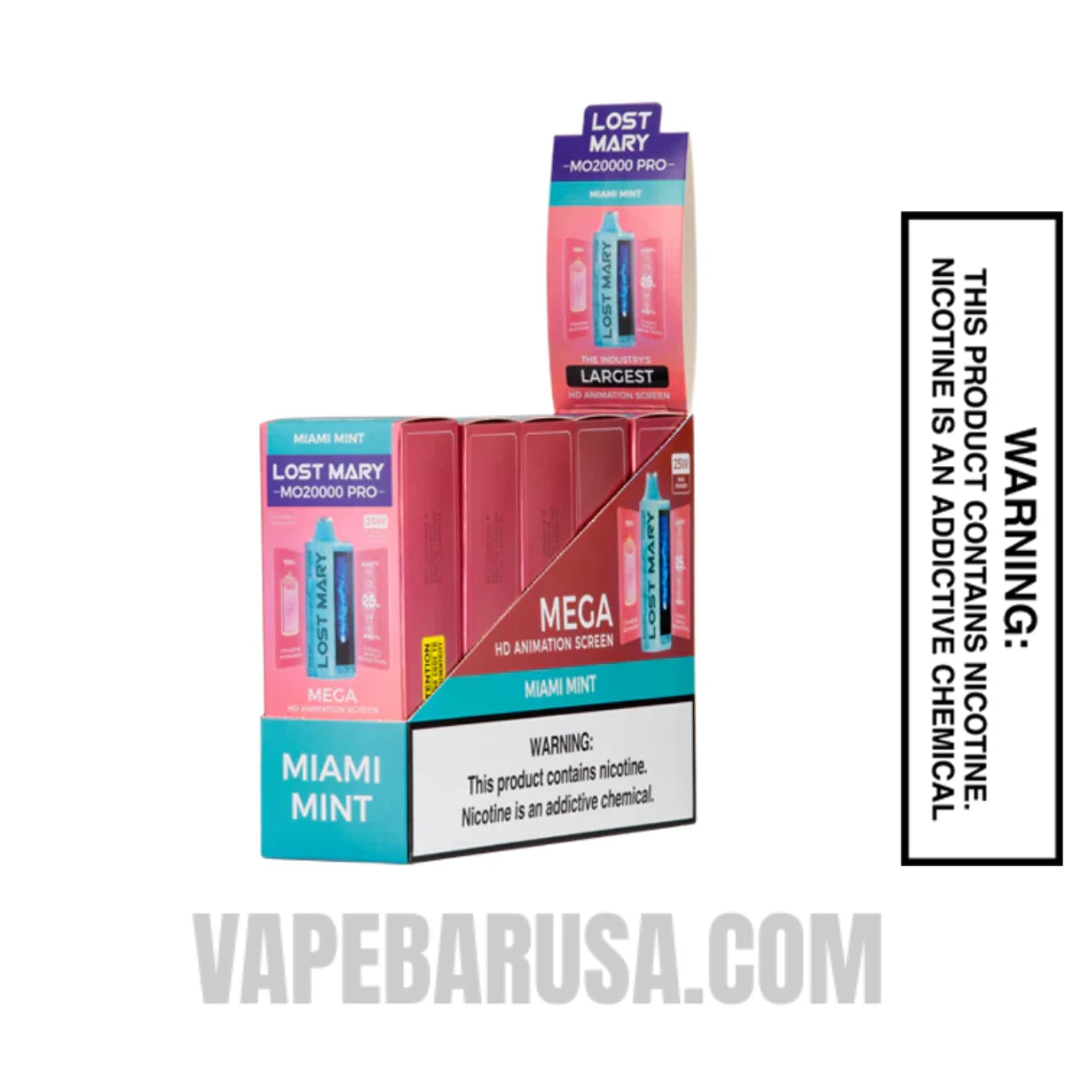Miami Mint Lost Mary MO20000 Disposable Vape With bundle box Miami Mint Lost Mary MO20000 Disposable Vape With bundle box