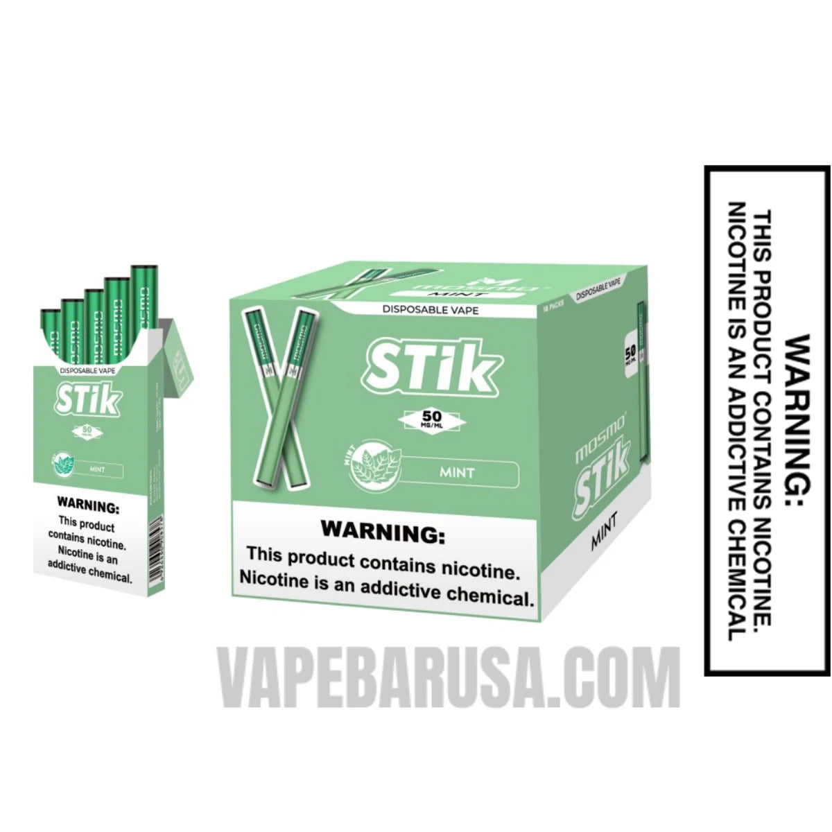 Mint MOSMO Stik Disposable with Bundle Box Mint MOSMO Stik Disposable with Bundle Box