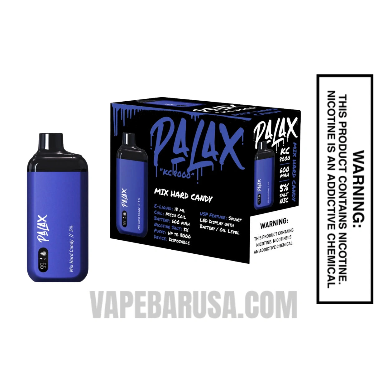 Mix Hard Candy Palax KC8000 Disposable Vape With Bundle Box Mix Hard Candy Palax KC8000 Disposable Vape With Bundle Box