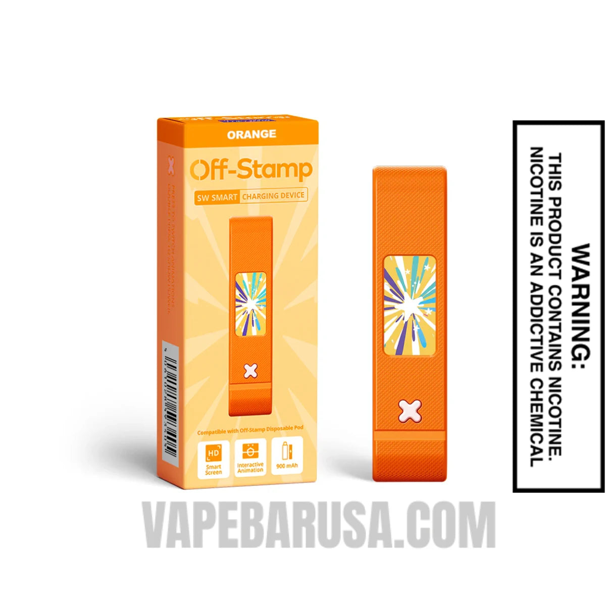 Orange Off Stamp SW SMART Charging Device (Battery Only) With Package Box Orange Off Stamp SW SMART Charging Device (Battery Only) With Package Box