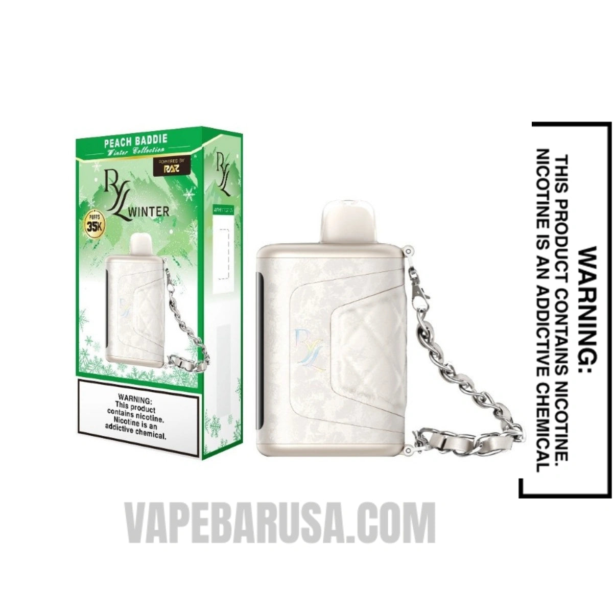 Peach Baddie RAZ RYL Classic 35K Disposable Vape With Package Box Peach Baddie RAZ RYL Classic 35K Disposable Vape With Package Box