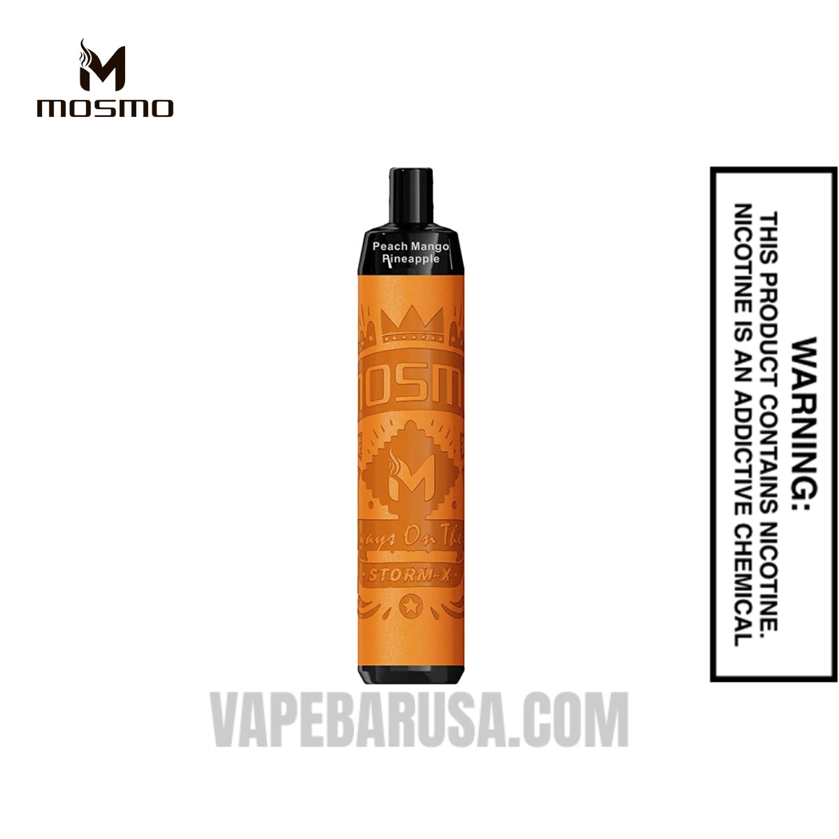 Peach Mango Pineapple MOSMO STORM X Mini 1500 Puffs Disposable Vape Peach Mango Pineapple MOSMO STORM X Mini 1500 Puffs Disposable Vape