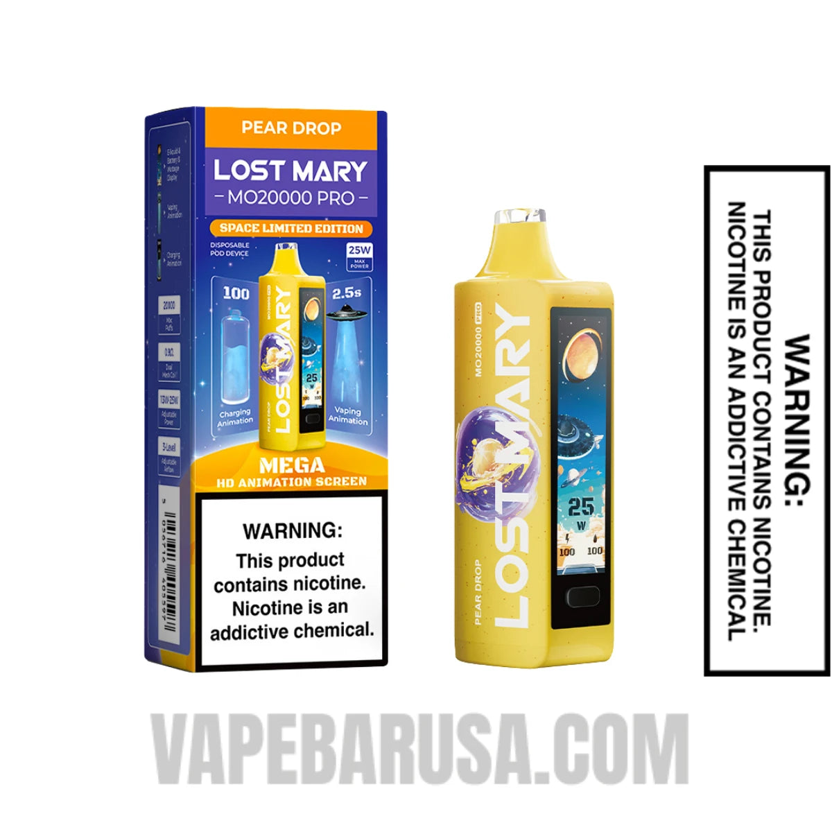 Pear Drop Lost Mary MO20000 Disposable Vape With Package Box Pear Drop Lost Mary MO20000 Disposable Vape With Package Box