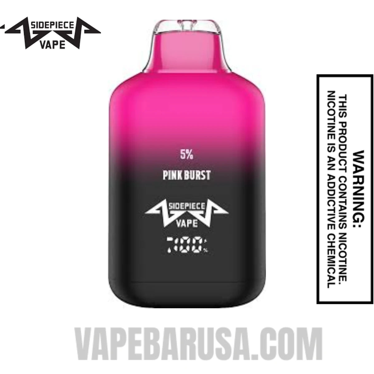 Pink Burst Sidepiece SP8000 Disposable Vape Pink Burst Sidepiece SP8000 Disposable Vape