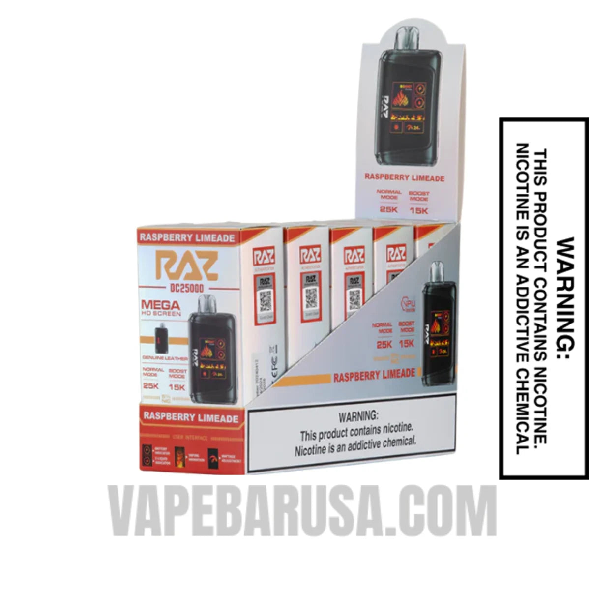 Raspberry Limeade RAZ DC25000 Disposable Vape With Bundle Pack Raspberry Limeade RAZ DC25000 Disposable Vape With Bundle Pack