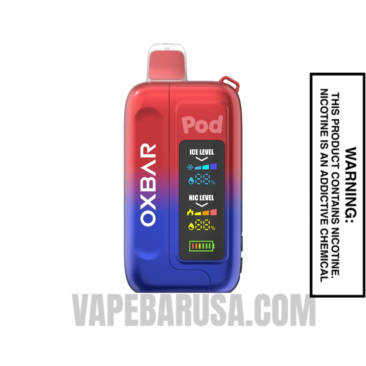 Rocket Pop OXBAR Ice-Nic Control Disposable Vape Rocket Pop OXBAR Ice-Nic Control Disposable Vape