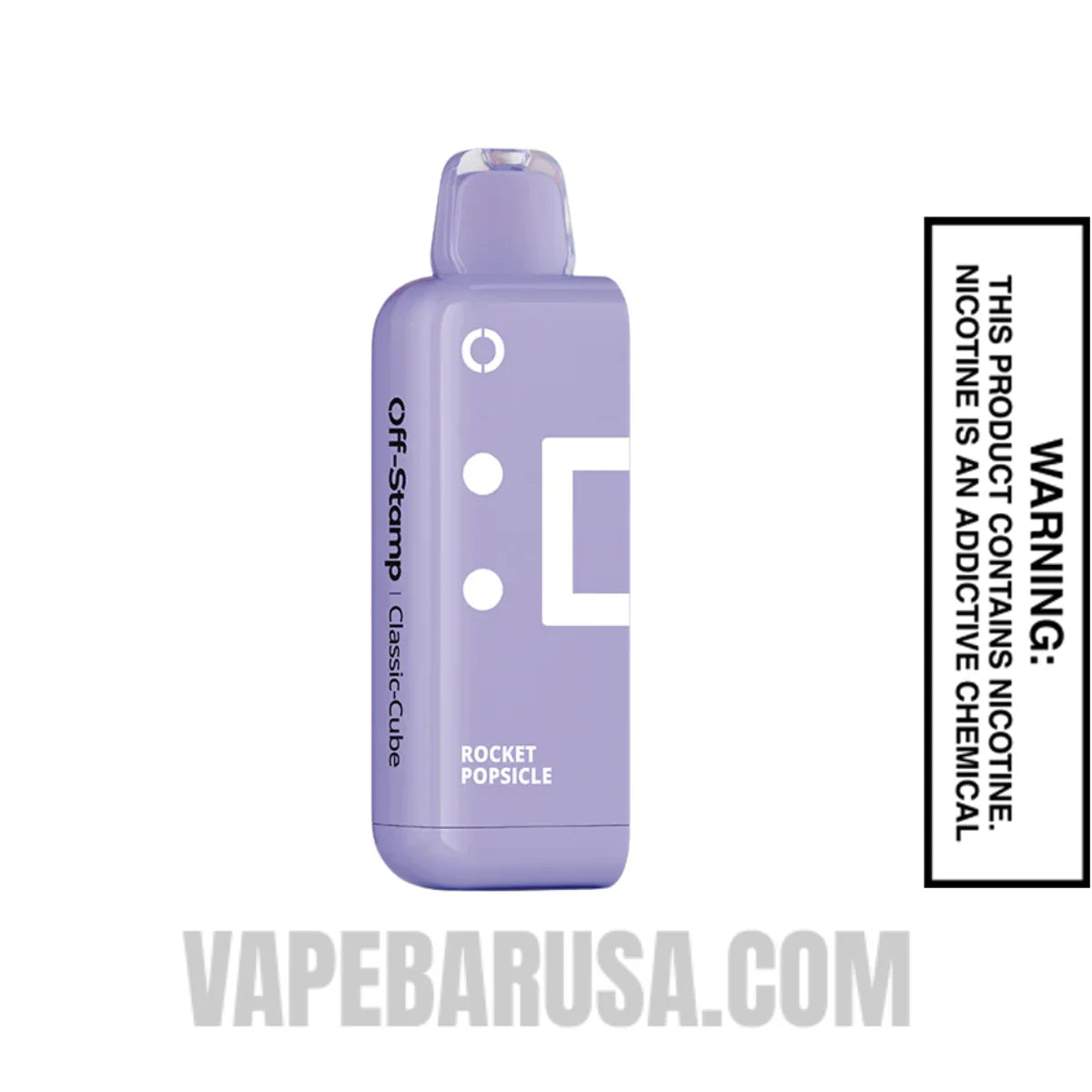 Rocket Popsicle Off Stamp Classic Cube 25K Disposable Pod Rocket Popsicle Off Stamp Classic Cube 25K Disposable Pod