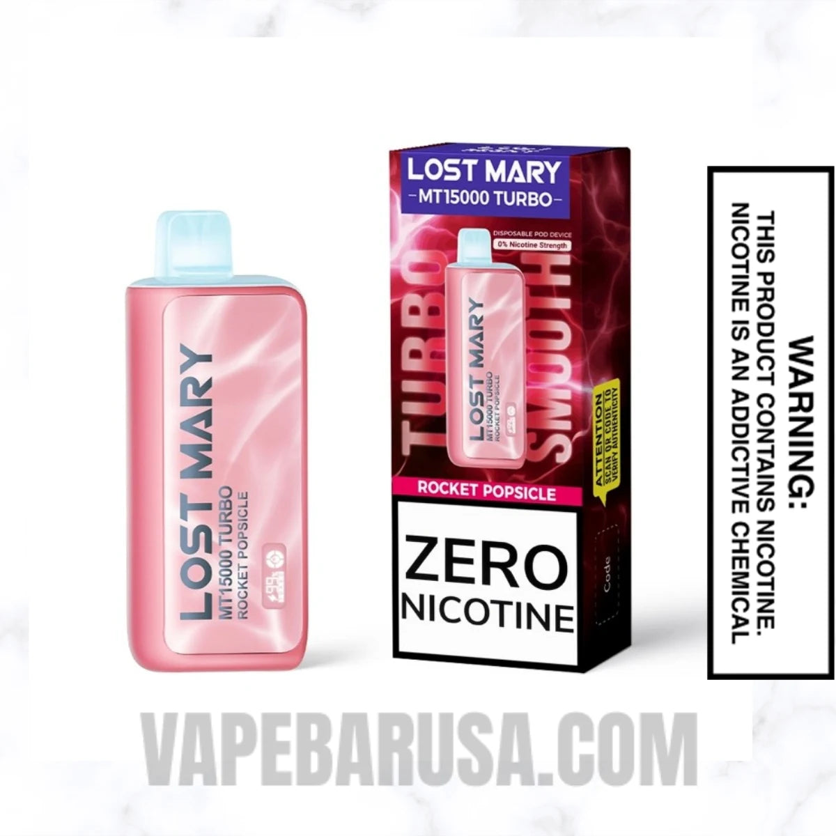 Rocket Pop Lost Mary MT15000 Turbo Vape With Package Box Rocket Pop Lost Mary MT15000 Turbo Vape With Package Box