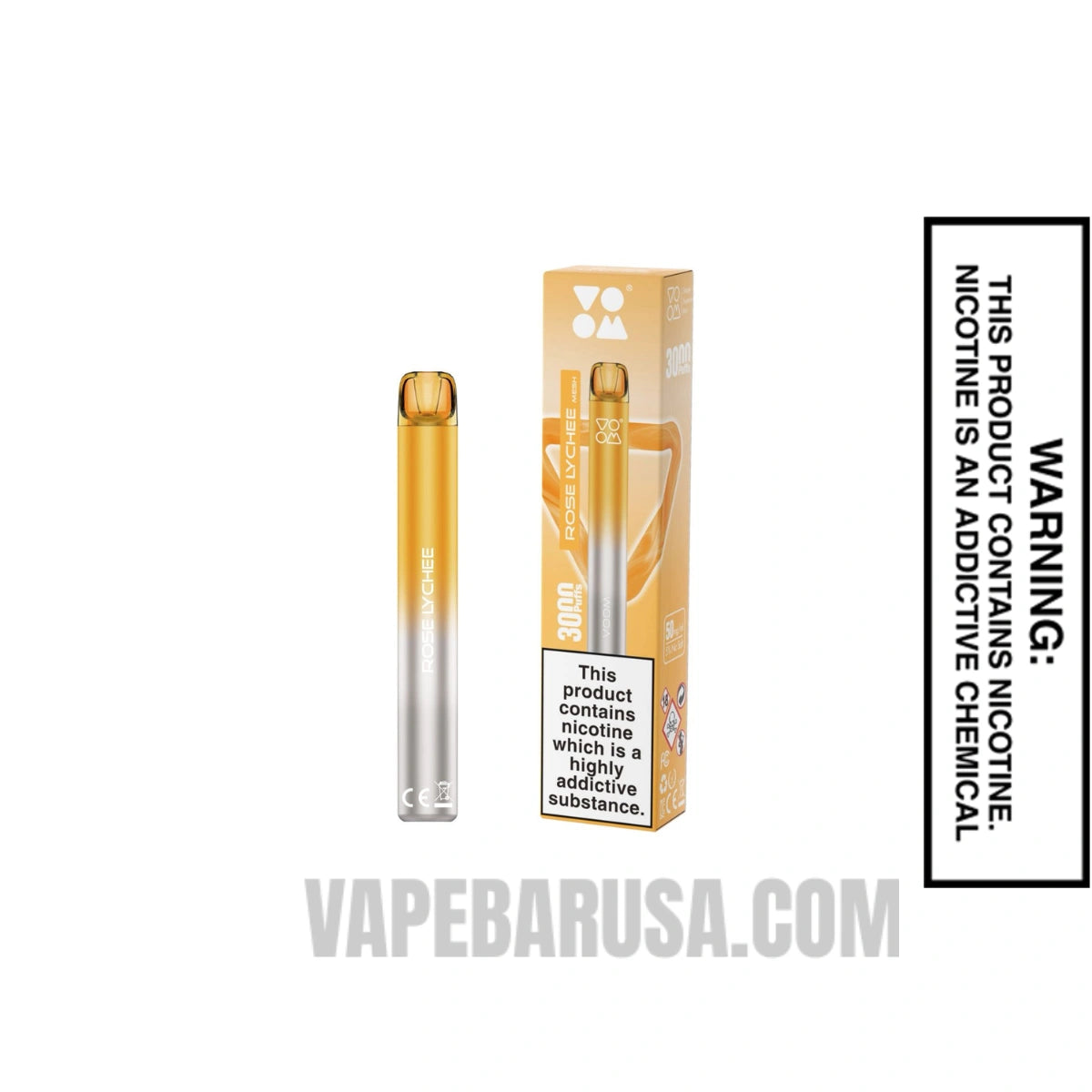 Rose Lychee Voom Mesh 3000 Puffs Disposable Vape With Package Box Rose Lychee Voom Mesh 3000 Puffs Disposable Vape With Package Box