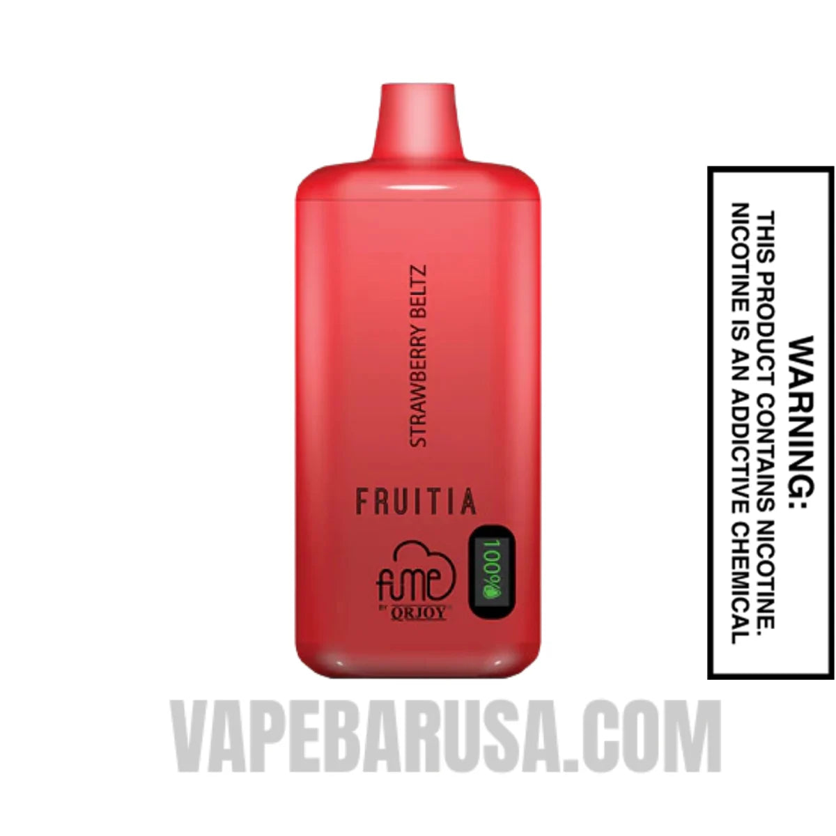 Strawberry Beltz Fruitia X Fume Disposable Vape 8000 Puffs Strawberry Beltz Fruitia X Fume Disposable Vape 8000 Puffs