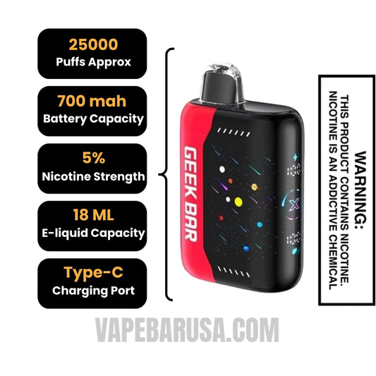 Strawberry Dragon Geek Bar Pulse X Disposable Vape Strawberry Dragon Geek Bar Pulse X Disposable Vape