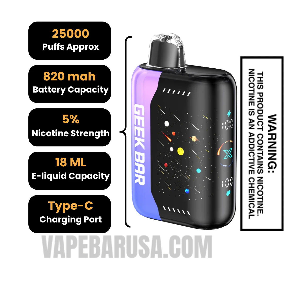Strawberry Kiwi Ice Geek Bar Pulse X Disposable Vape Specifications Strawberry Kiwi Ice Geek Bar Pulse X Disposable Vape Specifications