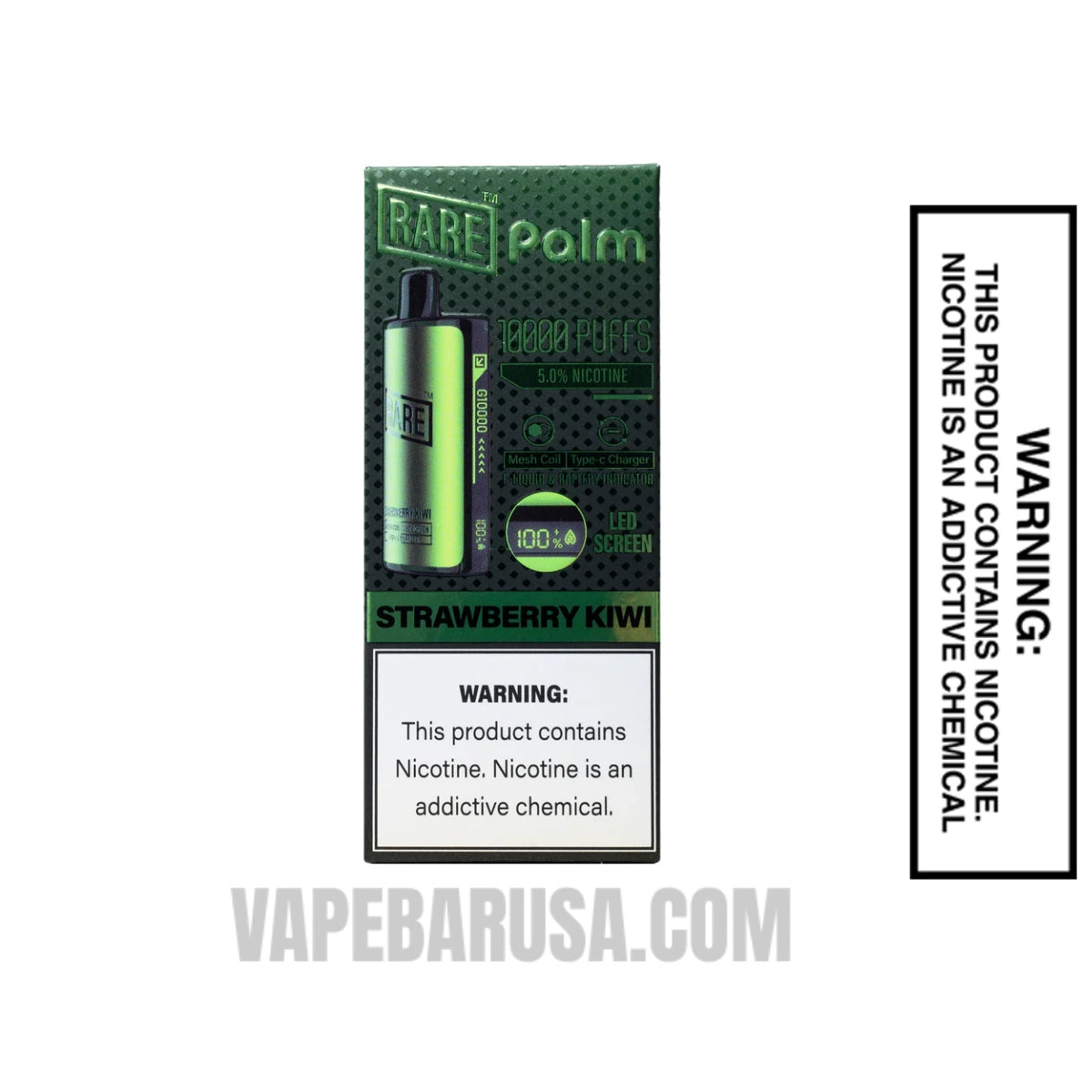 Strawberry Kiwi Rare Palm 10000 Disposable Vape With Package Box Strawberry Kiwi Rare Palm 10000 Disposable Vape With Package Box