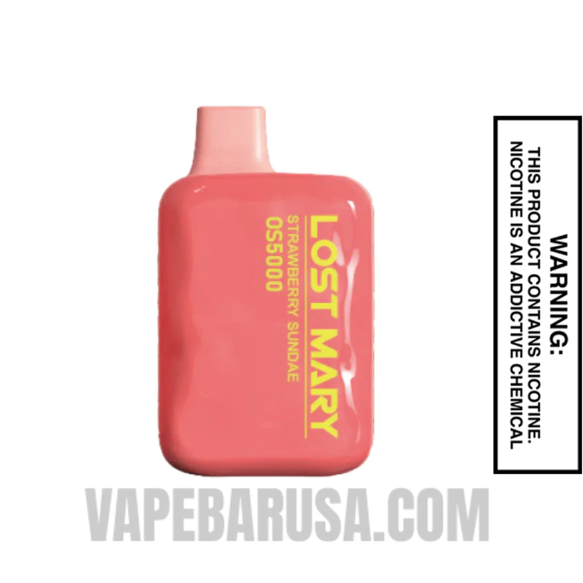 Strawberry Sundae Lost Mary OS5000 Disposable Vape Strawberry Sundae Lost Mary OS5000 Disposable Vape