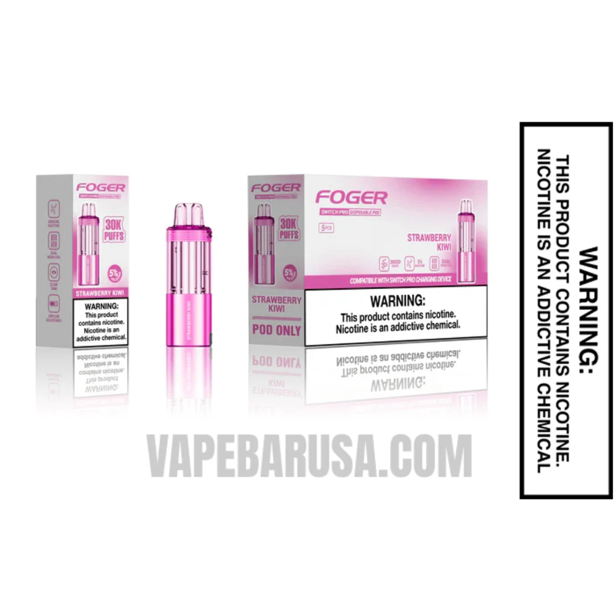 Strawberry Kiwi Foger Switch Pro Disposable Vape Strawberry Kiwi Foger Switch Pro Disposable Vape