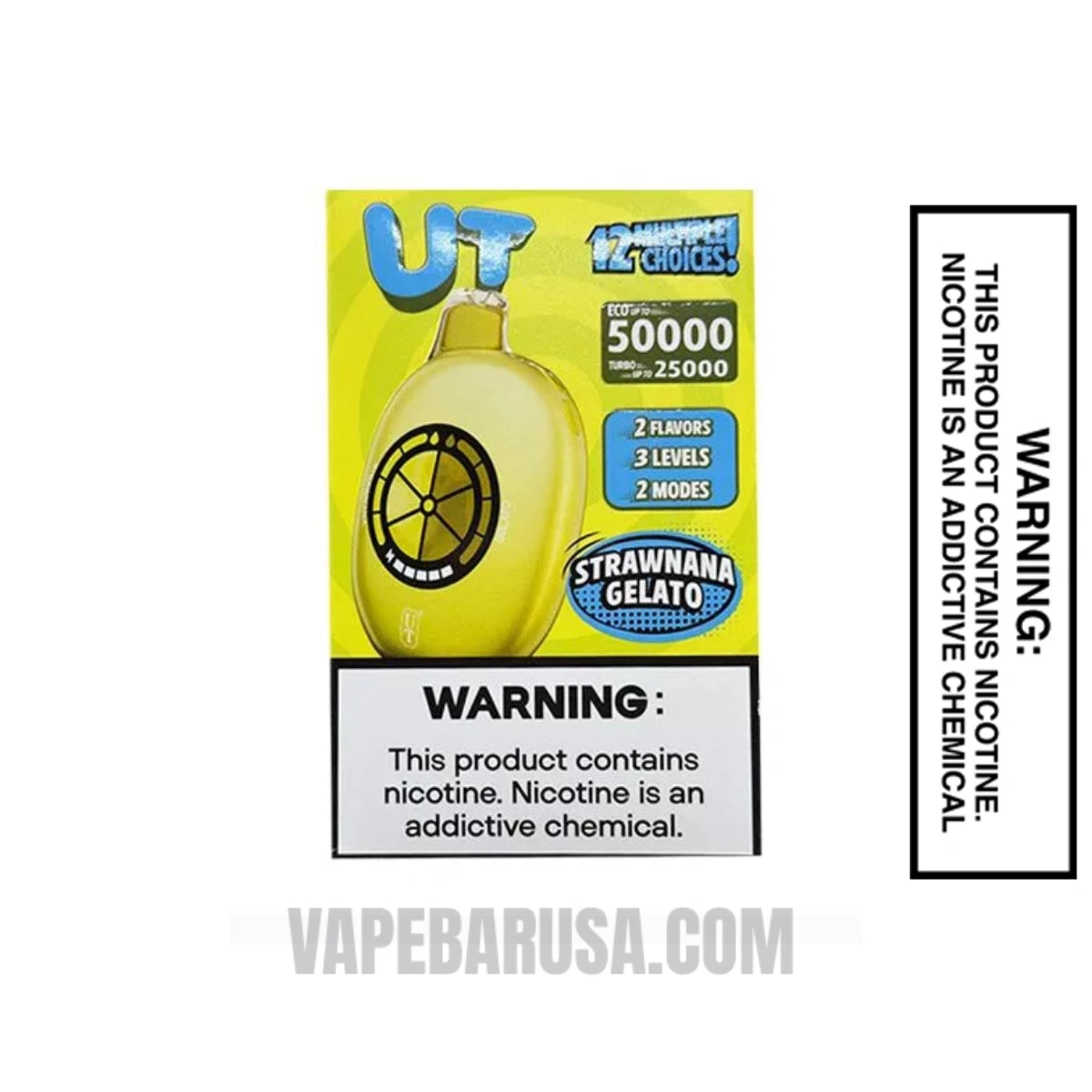 Strawnana/Gelato Flum UT 50K Disposable Vape With Package Box Strawnana/Gelato Flum UT 50K Disposable Vape With Package Box