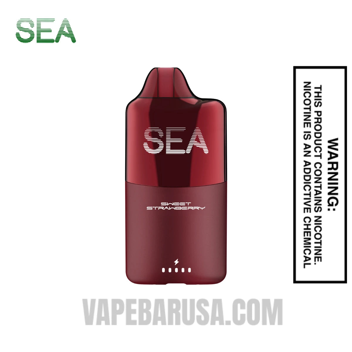 Sweet Strawberry SEA XS 15000 Puffs Disposable Vape Sweet Strawberry SEA XS 15000 Puffs Disposable Vape